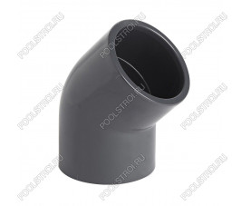 Угол клеевой 45° d63 PN16 AQUAVIVA