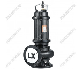 Фекальный насос AquaViva LX 65WQ25-10T-1.5 кВт с канальным раб. колесом