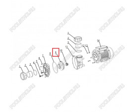 Крыльчатка насоса Aquaviva OS/LP150T, OS/LP200
